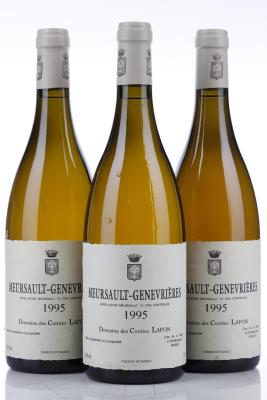 MEURSAULT GENEVRIERES 1995 - Comtes Lafon - 3 Bottles