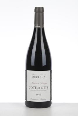 COTE ROTIE MAISON ROUGE 2015 - Duclaux - 1 Bottle