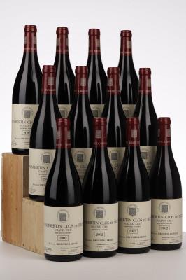 CHAMBERTIN CLOS DE BEZE 2002 - Drouhin Laroze - 12 Bottles