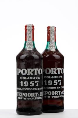 NIEPOORT COLHEITA 1957 - Niepoort - Bottled 1977 - 2 Bottles