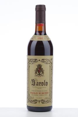 BAROLO 1980 - Paolo Scavino - 1 Bottle