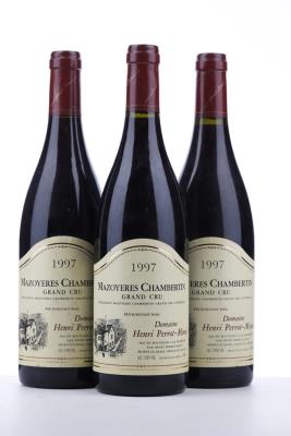 MAZOYERES CHAMBERTIN 1997 - Henri Perrot Minot - 3 Bottles