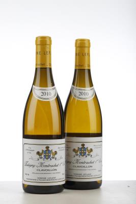 PULIGNY MONTRACHET CLAVOILLON 2010 - Domaine Leflaive - 2 Bottles