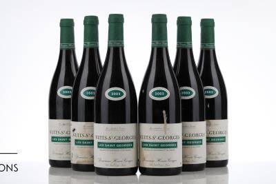 NUITS ST GEORGES LES ST GEORGES 2002 - Henri Gouges - 6 Bottles