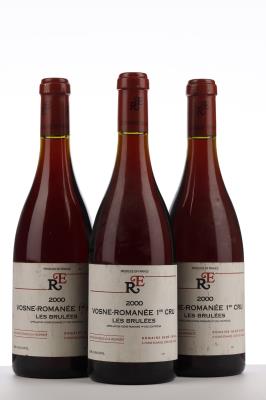 VOSNE ROMANEE LES BRULEES 2000 - Rene Engel - 3 Bottles