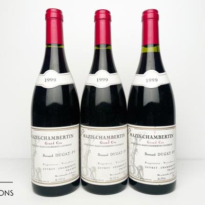 MAZIS CHAMBERTIN 1999 - Dugat Py - 3 Bottles