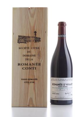 ROMANEE ST VIVANT 2012 - Domaine de la Romanee Conti - 1 Bottle - Owc 1