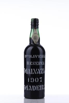 D'OLIVEIRA MADEIRA MALVASIA RESERVA 1907 - D'Oliveira - 1 Bottle