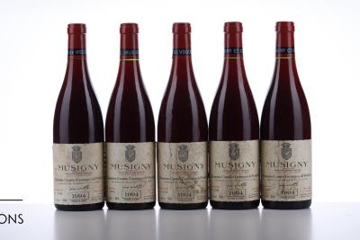 MUSIGNY CUVEE VIEILLES VIGNES 1994 - Comte de Vogue - 5 Bottles