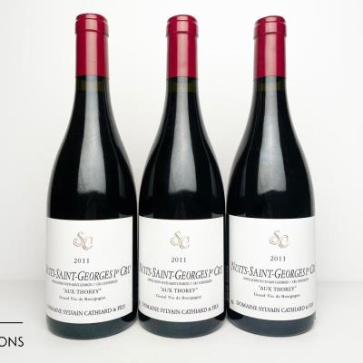 NUITS ST GEORGES AUX THOREY 2011 - Sylvain Cathiard - 3 Bottles