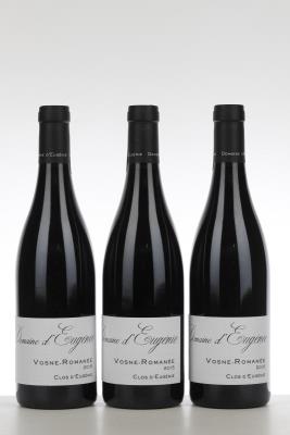 VOSNE ROMANEE CLOS D'EUGENIE 2015 - Domaine d'Eugenie - 3 Bottles