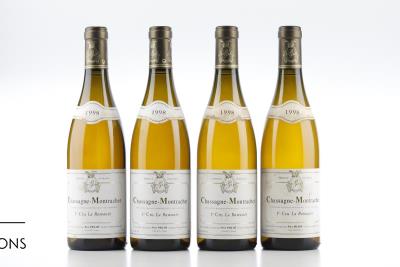 CHASSAGNE MONTRACHET BLANC LA ROMANEE 1998 - Paul Pillot - 4 Bottles