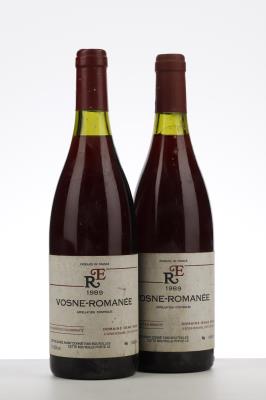 VOSNE ROMANEE 1989 - Rene Engel - 2 Bottles