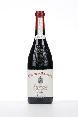CHATEAUNEUF DU PAPE BEAUCASTEL HOMMAGE A JACQUES PERRIN 2011 - Beaucastel - 1 Bottle