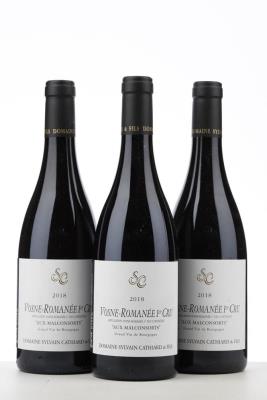 VOSNE ROMANEE AUX MALCONSORTS 2018 - Sylvain Cathiard - 3 Bottles