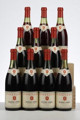 BONNES MARES 1974 - Faiveley - 10 Bottles - Oc 12