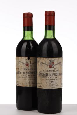 LATOUR A POMEROL 1969 - Mc - 2 Bottles
