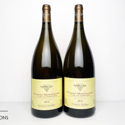 PULIGNY MONTRACHET LES CHAMPS GAIN 2013 - François Carillon - 2 Magnums
