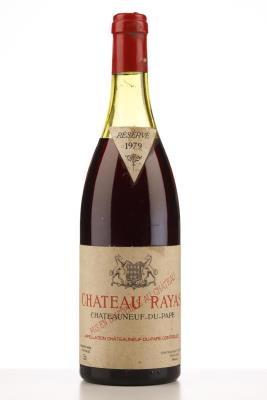 CHATEAUNEUF DU PAPE RAYAS 1979 - Reynaud - 1 Bottle