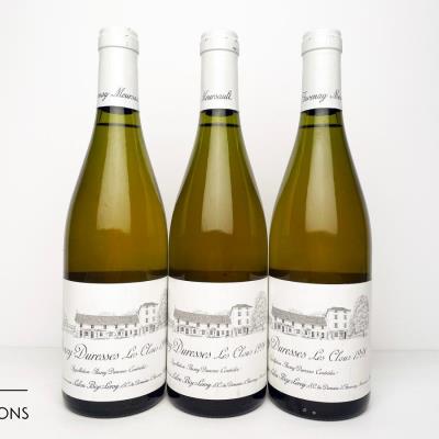 AUXEY DURESSES LES CLOUS 1998 - d'Auvenay - 3 Bottles