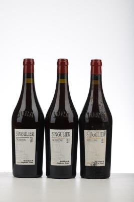 ARBOIS TROUSSEAU SINGULIER 1*2011 + 2*2017  - Andre et Mireille Tissot - 3 Bottles