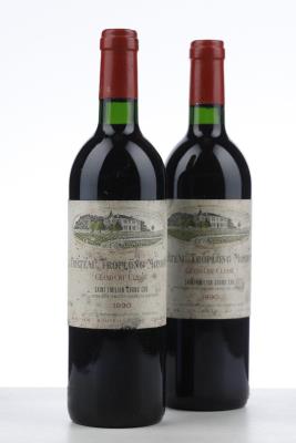 TROPLONG MONDOT 1990 - Mc - 2 Bottles