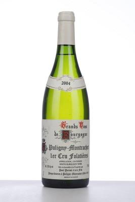 PULIGNY MONTRACHET LES FOLATIERES 2004 - Paul Pernot - 1 Bottle
