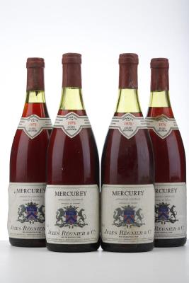 MERCUREY 1978 - Jules Regnier - 4 Bottles