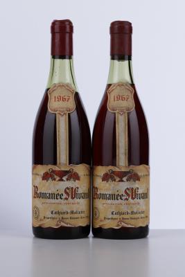 ROMANEE ST VIVANT 1967 - Cathiard Molinier - 2 Bottles
