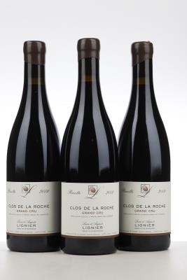 CLOS DE LA ROCHE 2009 - Lucie et Auguste Lignier - 3 Bottles