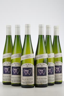 CLOS DU VAL D'ELEON RIESLING & PINOT GRIS 1994 - Marc Kreydenweiss - 6 Bottles