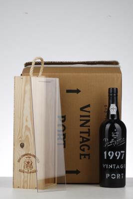 REAL VINICOLA VINTAGE PORT 1997 - Real Vinicola - 6 Bottles - Owc 1