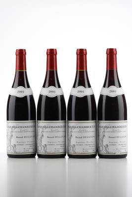 CHARMES CHAMBERTIN 2001 - Bernard Dugat-Py - 4 Bottles