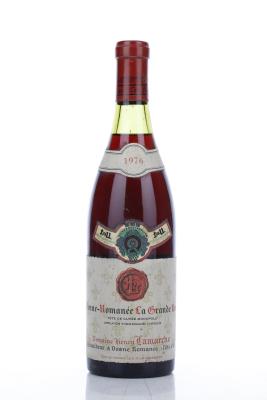 VOSNE ROMANEE LA GRANDE RUE 1976 - Henry Lamarche - 1 Bottle