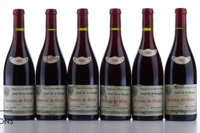 ROMANEE ST VIVANT Dominique Laurent 1995 - 6 Bottles