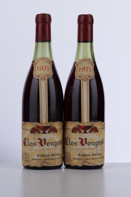 CLOS VOUGEOT 1971 - Cathiard Molinier - 2 Bottles