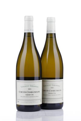 CORTON CHARLEMAGNE 2001 - Vincent Girardin - 2 Bottles
