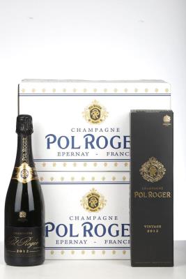 POL ROGER VINTAGE BRUT 2012 - Pol Roger - 12 Bottles - Oc 6