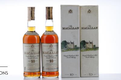 MACALLAN 10 Y  - Giovinetti - Alc 40% - 2 Bottles - Oc 1