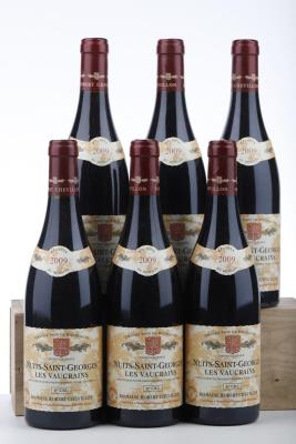 NUITS ST GEORGES LES VAUCRAINS 2009 - Robert Chevillon - 6 Bottles