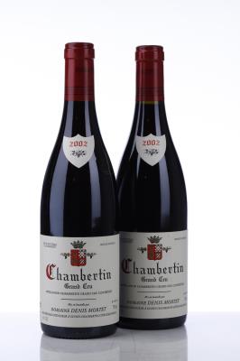 CHAMBERTIN 2002 - Denis Mortet - 2 Bottles