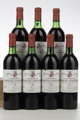 LATOUR A POMEROL 1976 - Mc - 7 Bottles