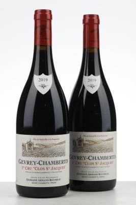 GEVREY CHAMBERTIN CLOS ST JACQUES 2019 - Armand Rousseau - 2 Bottles