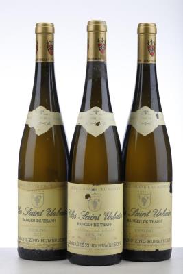 RIESLING CLOS ST URBAIN RANGEN DE THANN 2012 - Zind Humbrecht - 3 Bottles
