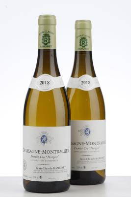 CHASSAGNE MONTRACHET BLANC MORGEOT 2018 - Ramonet - 2 Bottles