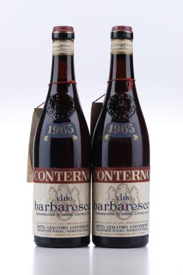 BARBARESCO 1965 - Giacomo Conterno  - 2 Bottles