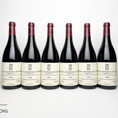 VOLNAY SANTENOTS DU MILIEU 2009 - Comtes Lafon - 6 Bottles