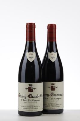 GEVREY CHAMBERTIN LES CHAMPEAUX 2011 - Denis Mortet - 2 Bottles