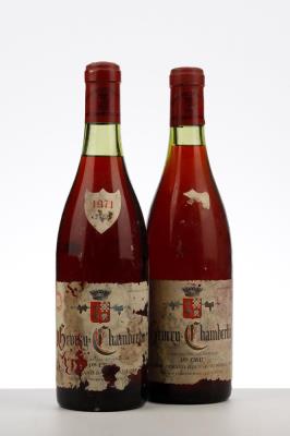 GEVREY CHAMBERTIN 1 ER CRU 1971 - Armand Rousseau - 2 Bottles