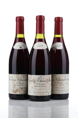 GEVREY CHAMBERTIN LES COMBOTTES 1996 - Leroy - 3 Bottles